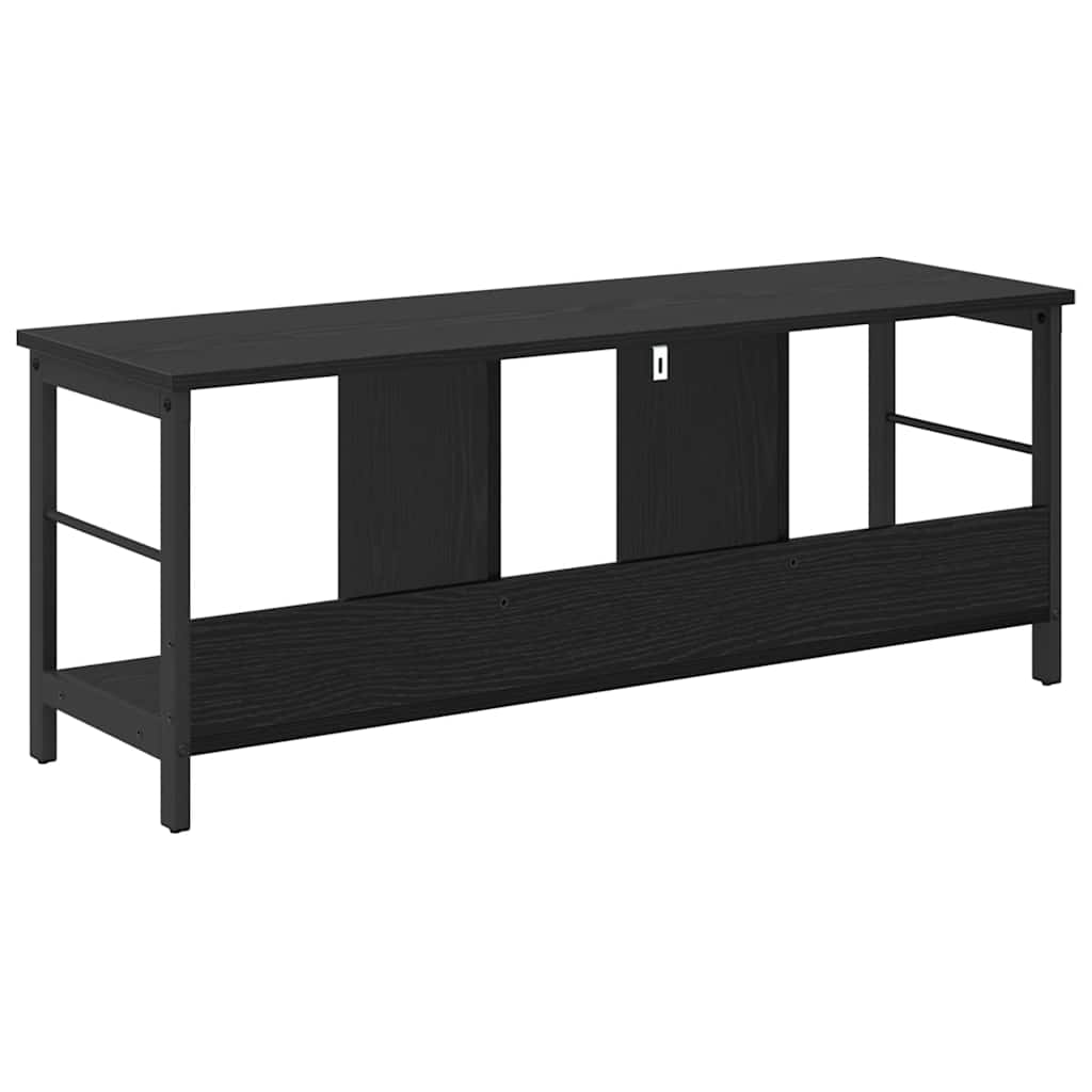 Bokhylle Svart Eik 102 x 32 x 40,5 cm Konstruert tre