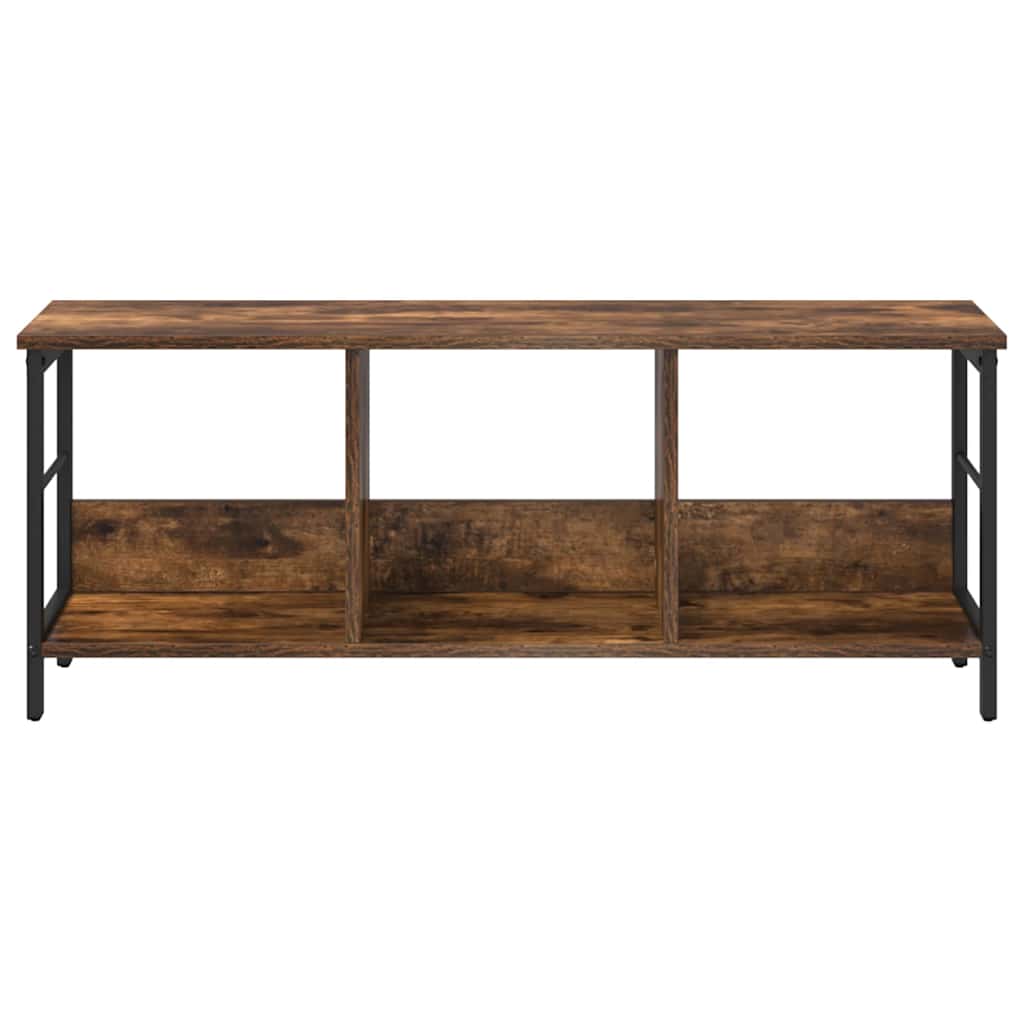 Bokhylle Røkt eik 102 x 32 x 40,5 cm Konstruert tre