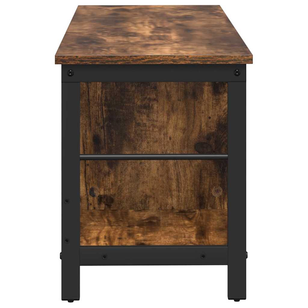 Bokhylle Røkt eik 102 x 32 x 40,5 cm Konstruert tre