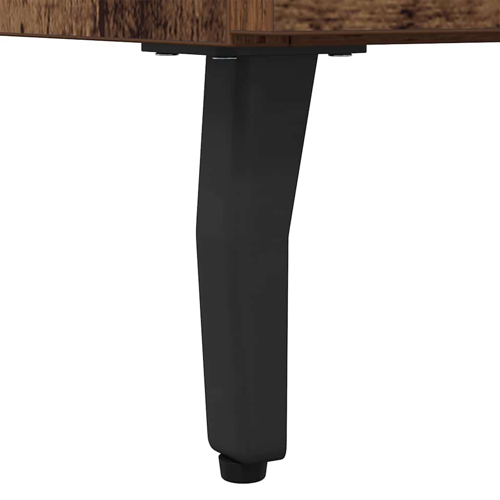 Nattbordskap 2 stk. Gammelt tre 40 x 35 x 47,5 cm