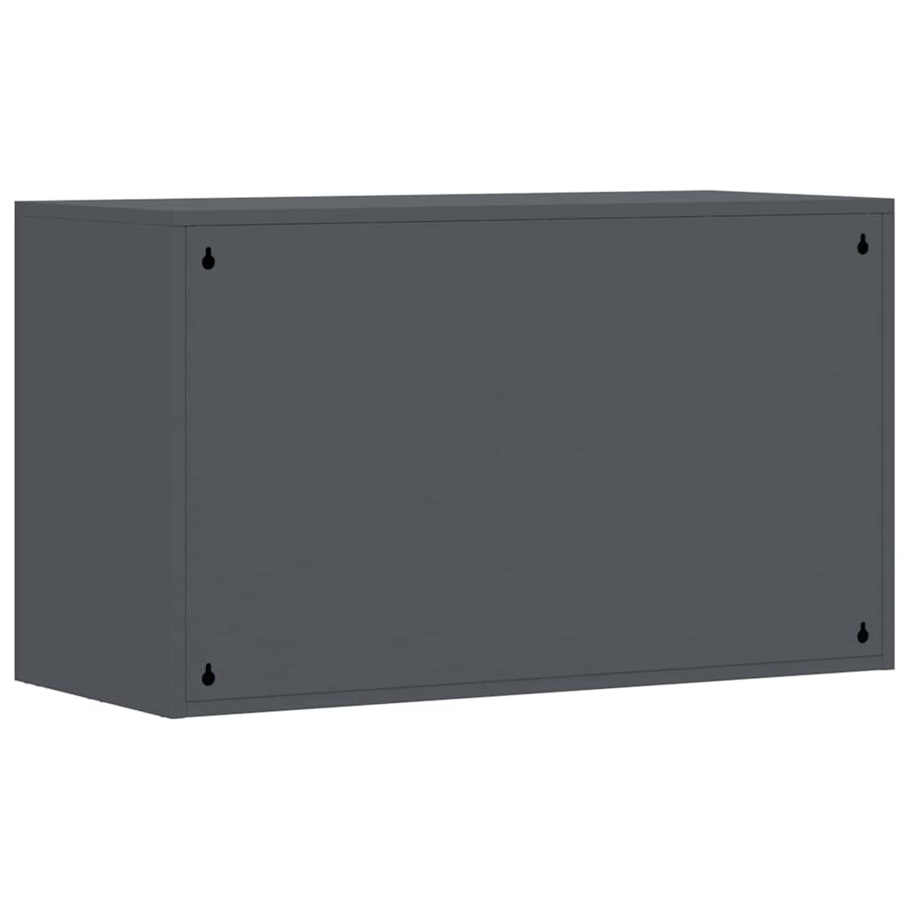 Veggskap for garasje Antrasitt 90 x 40 x 53 cm