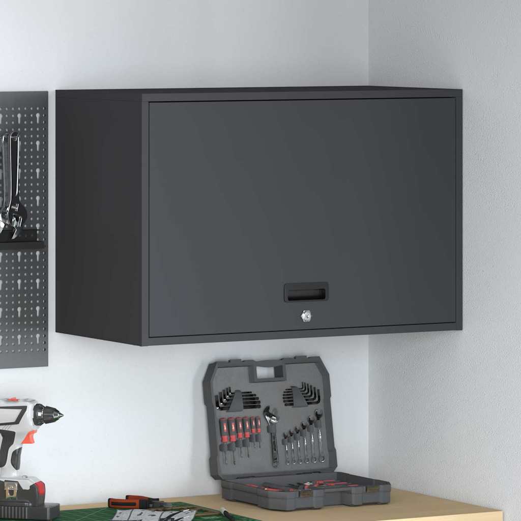 Veggskap for garasje Antrasitt 80 x 40 x 53 cm
