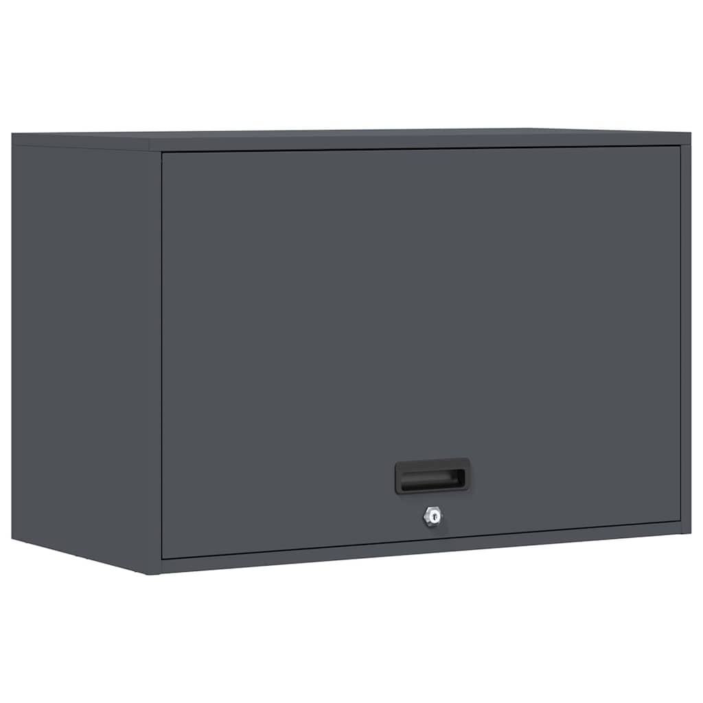 Veggskap for garasje Antrasitt 80 x 40 x 53 cm