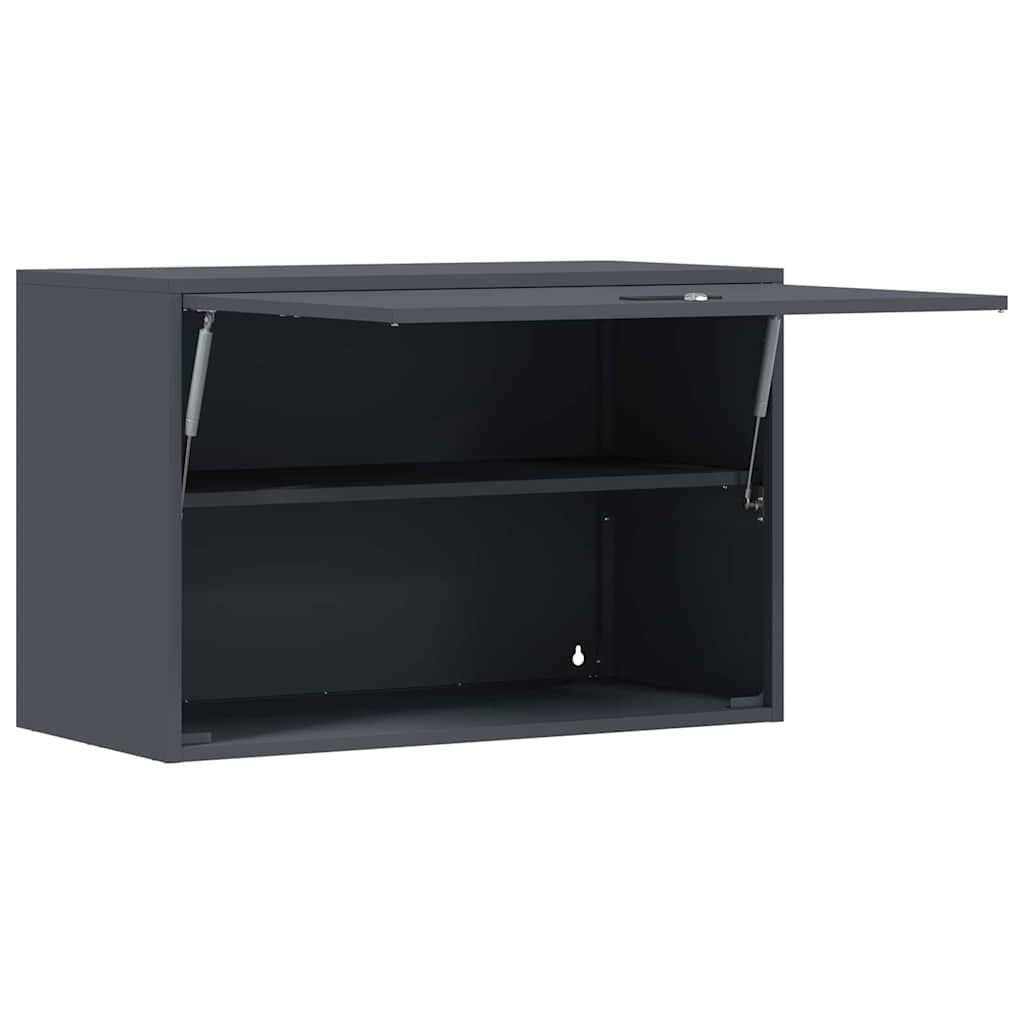 Veggskap for garasje Antrasitt 80 x 40 x 53 cm