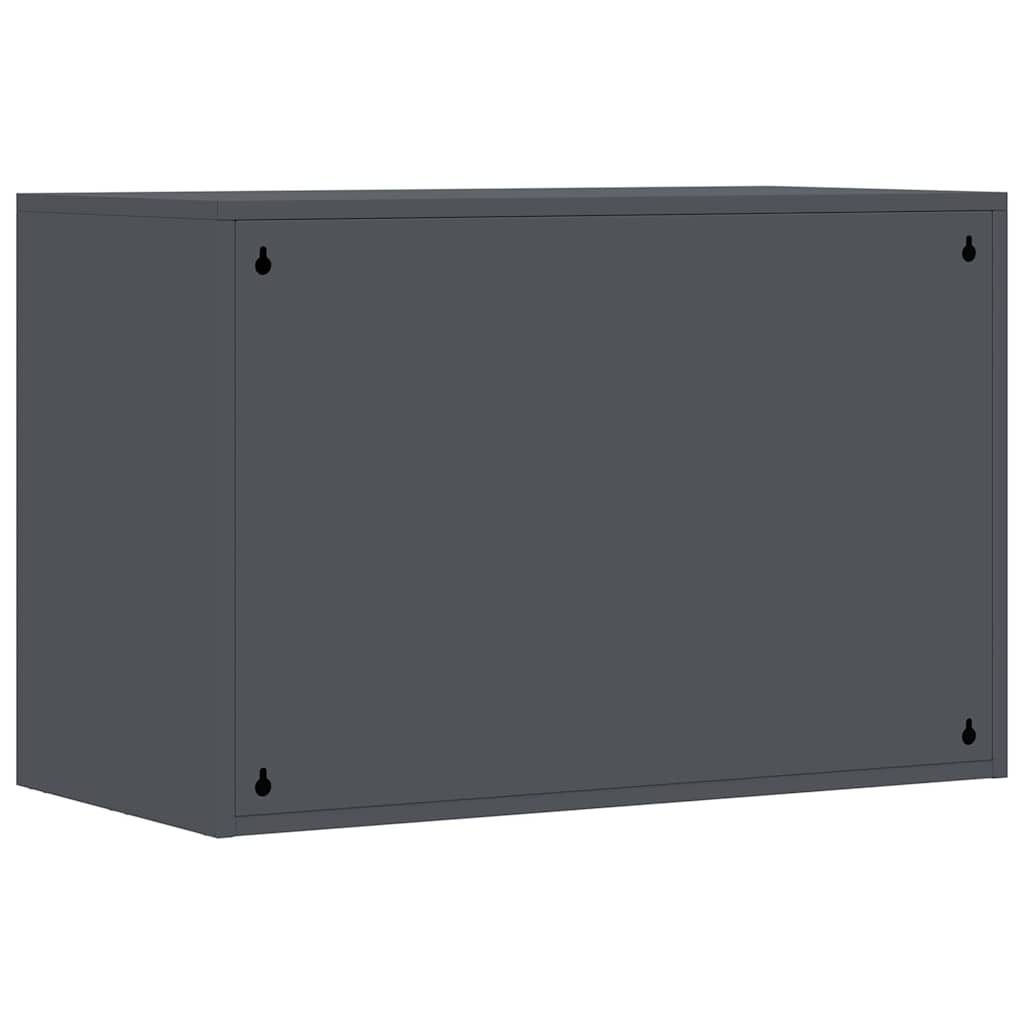 Veggskap for garasje Antrasitt 80 x 40 x 53 cm