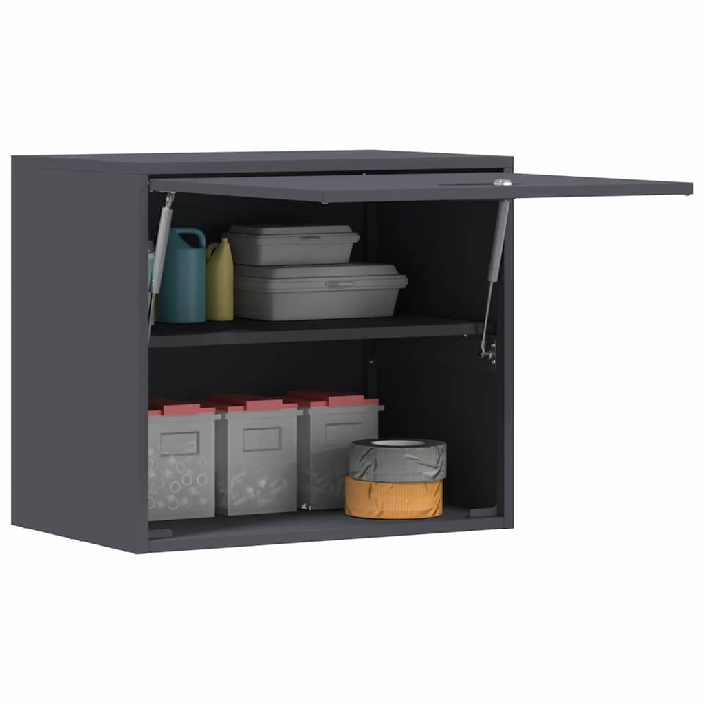 Veggskap for garasje Antrasitt 60 x 40 x 53 cm