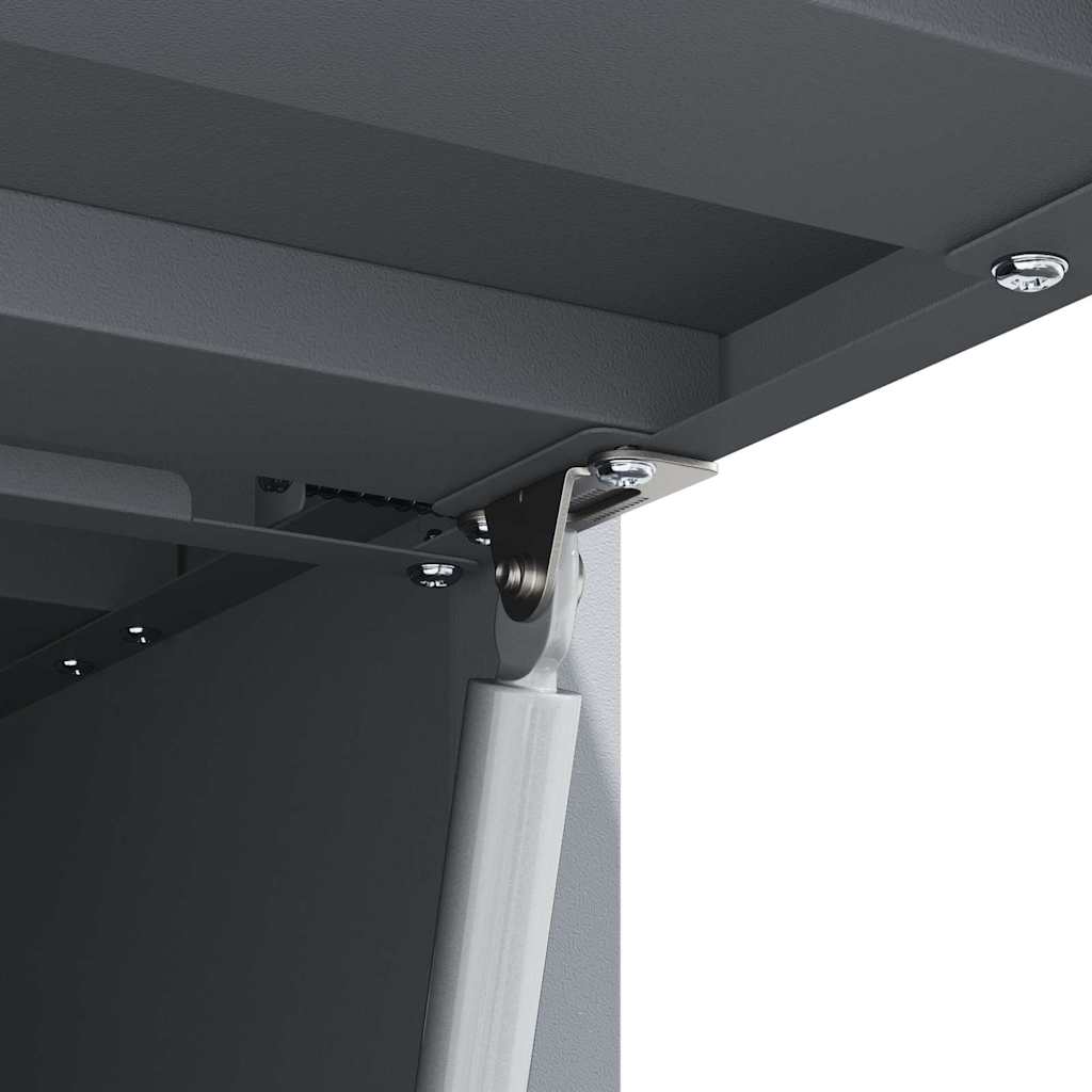Veggskap for garasje Antrasitt 90 x 33 x 35 cm