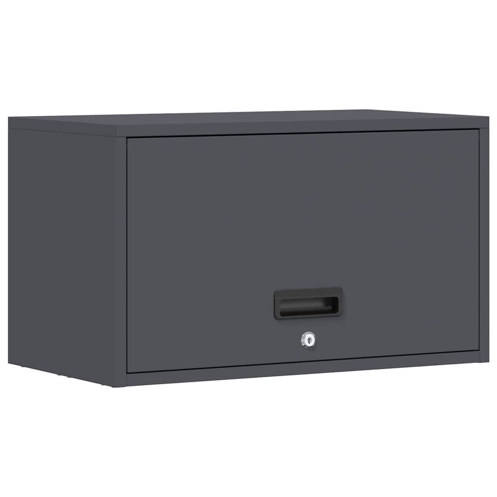 Veggskap for garasje Antrasitt 60 x 33 x 35 cm