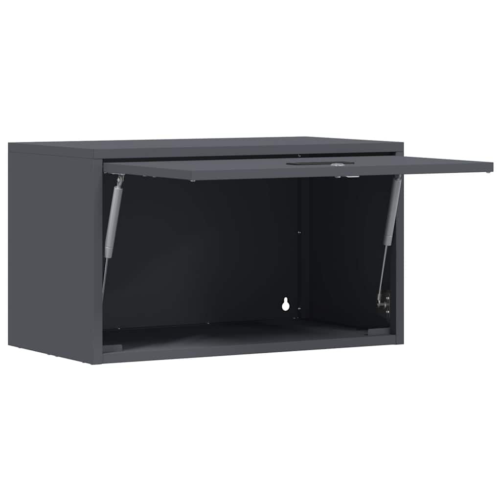 Veggskap for garasje Antrasitt 60 x 33 x 35 cm