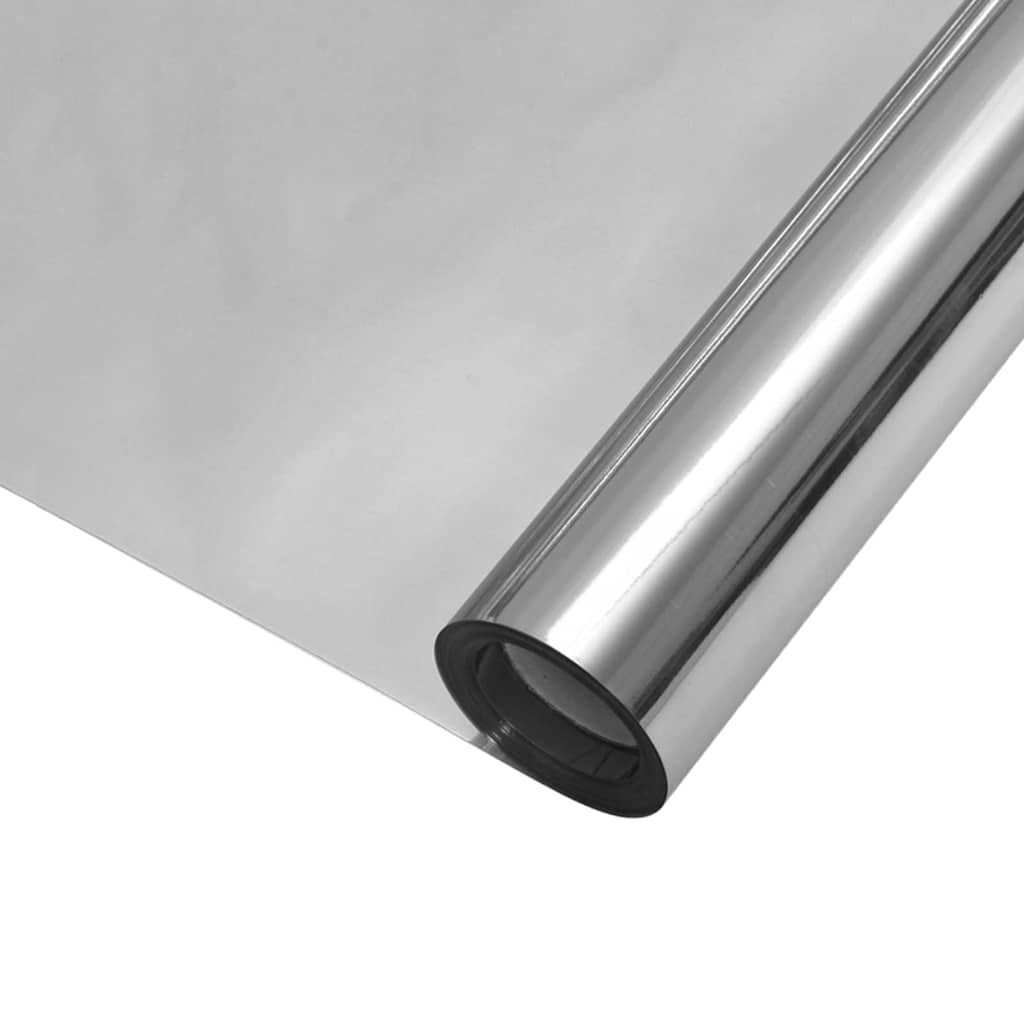 Solfilm sølv 90 x 1000 cm PVC