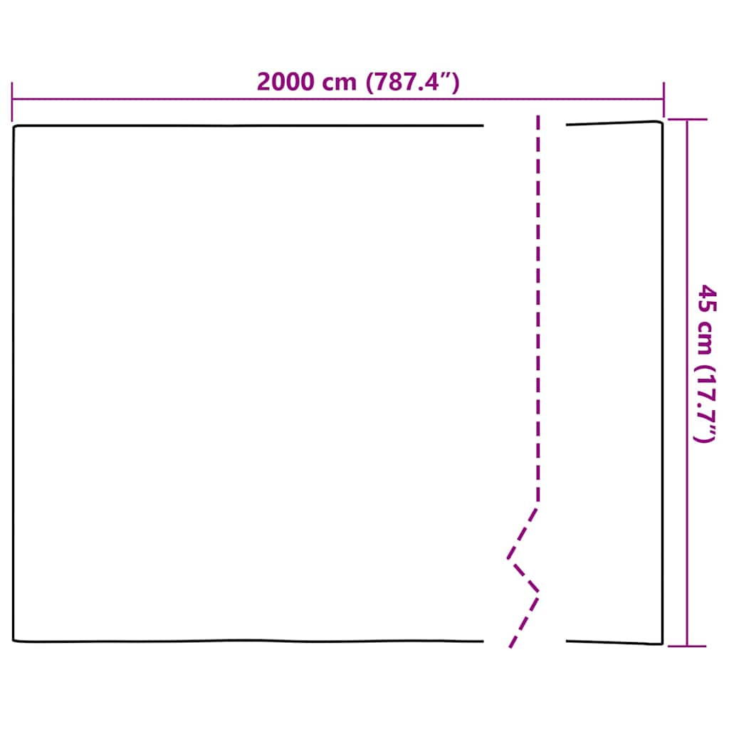 Selvheftende Vindu Film Frostet hvit 45 x 2000 cm PVC