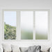 Selvheftende Vindu Film Frostet hvit 90 x 2000 cm PVC