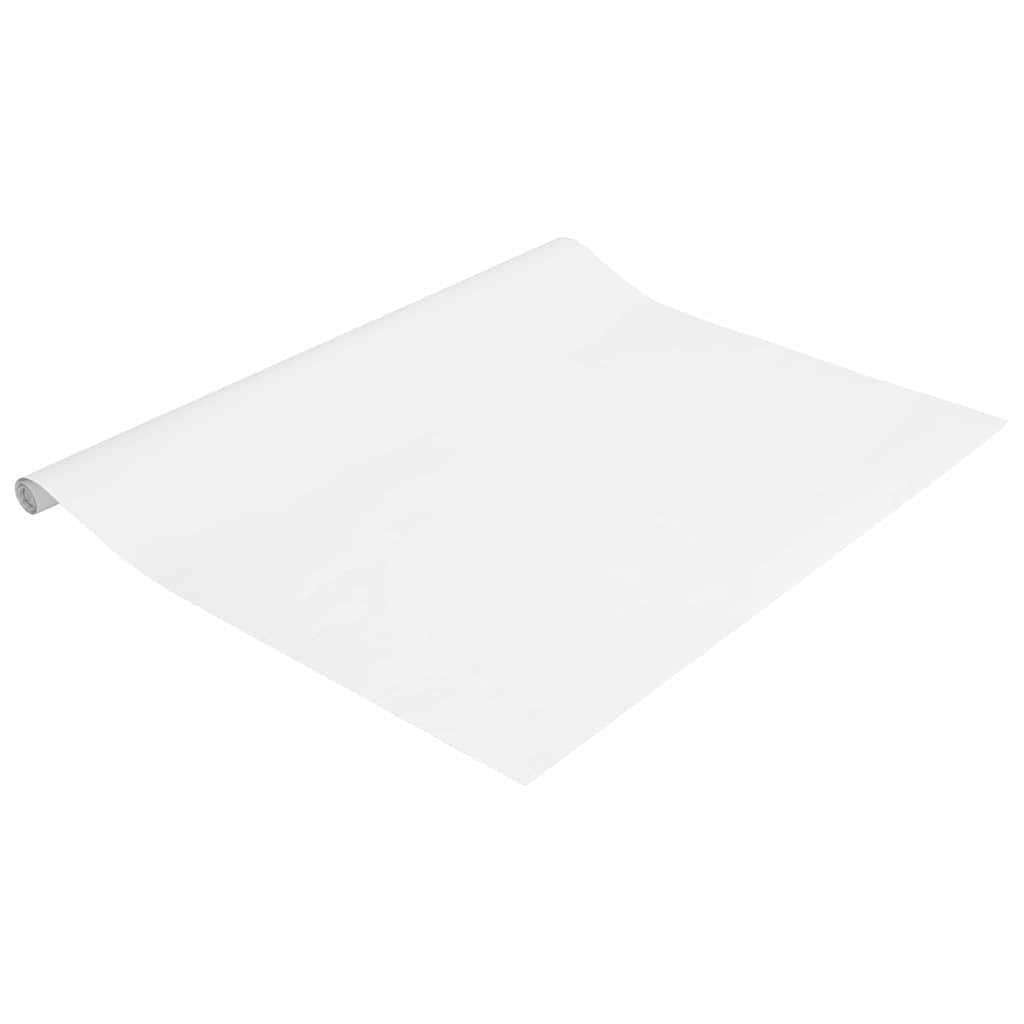 Selvheftende Vindu Film Frostet hvit 90 x 2000 cm PVC