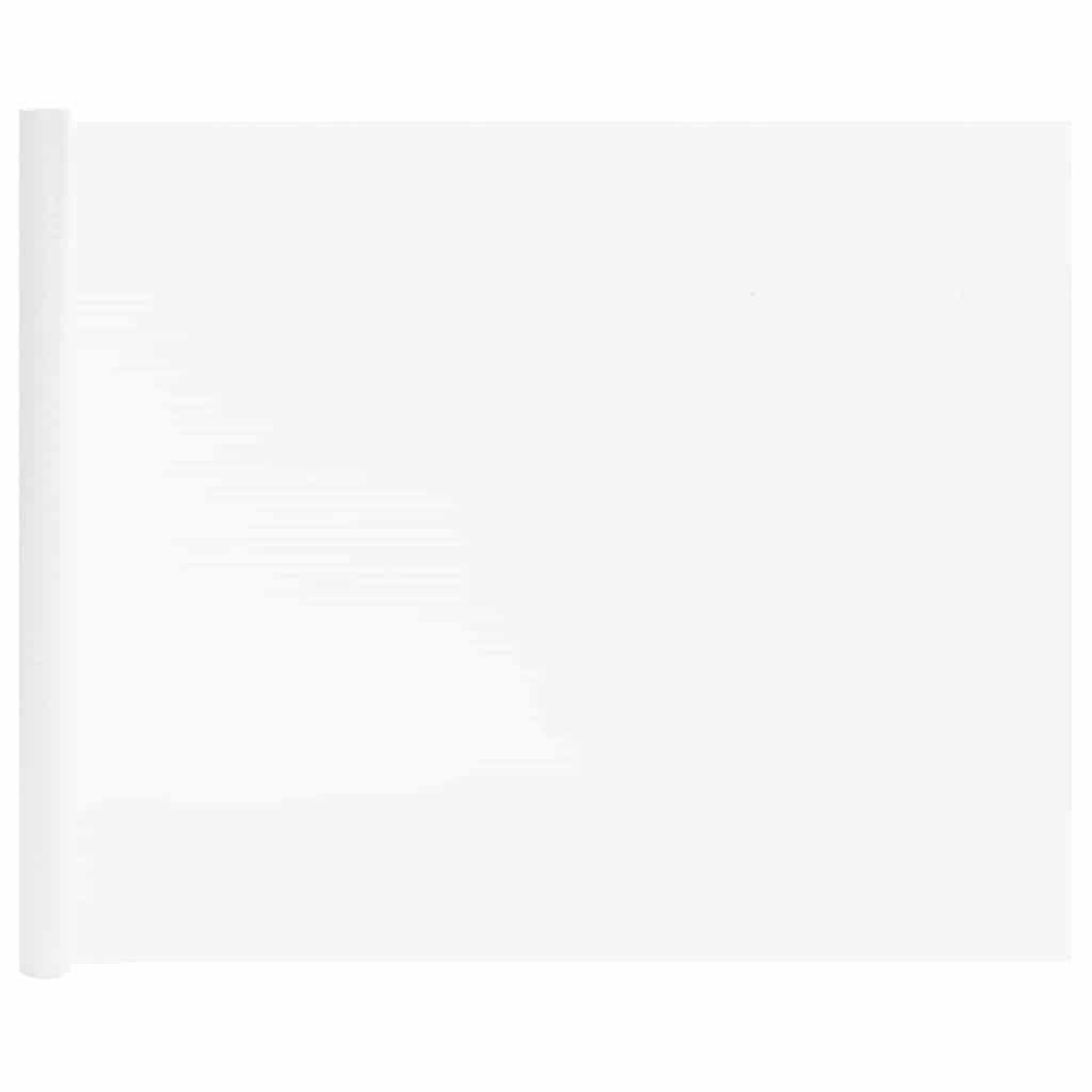 Selvheftende Vindu Film Frostet hvit 90 x 2000 cm PVC