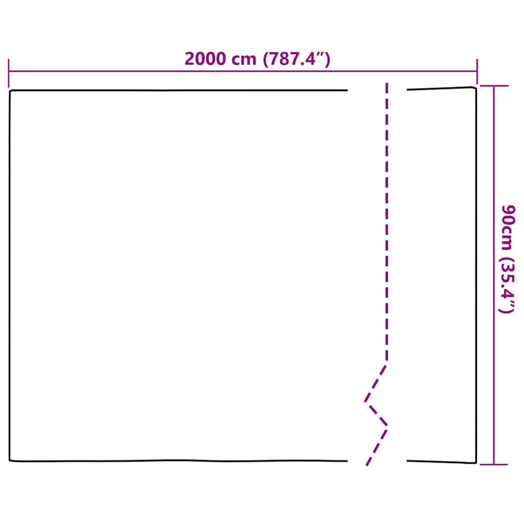 Selvheftende Vindu Film Frostet hvit 90 x 2000 cm PVC