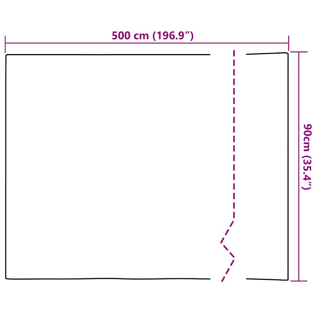 Selvheftende Vindu Film Frostede striper 90 x 500 cm PVC