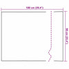 Speilfilm 2 pcs sølv PET