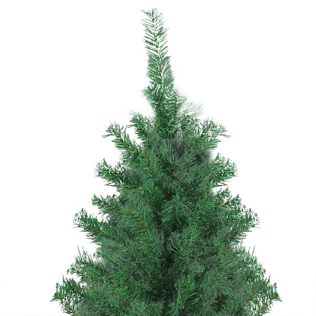 Kunstig juletre med 300 LED grønn 300 cm PVC og metall og plast