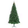 Kunstig juletre med 300 LED grønn 300 cm PVC og metall og plast
