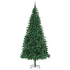 Kunstig juletre med 300 LED grønn 300 cm PVC og metall og plast