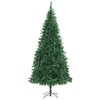 Kunstig juletre med 300 LED grønn 300 cm PVC og metall og plast