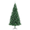 Kunstig juletre med 300 LED grønn 300 cm PVC og metall og plast