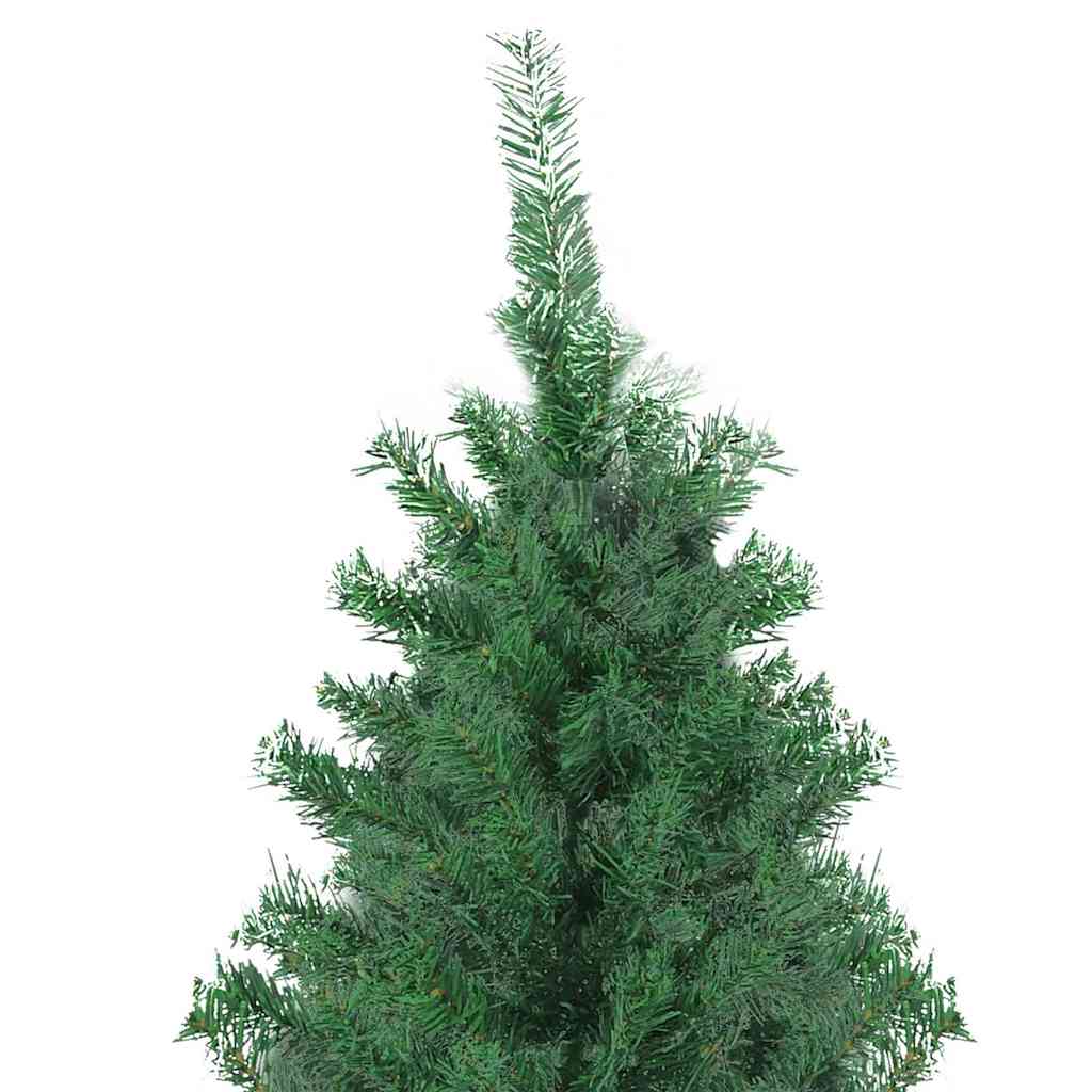 Kunstig juletre med 300 LED grønn 300 cm PVC og metall og plast