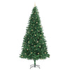 Kunstig juletre med 300 LED grønn 300 cm PVC og metall og plast