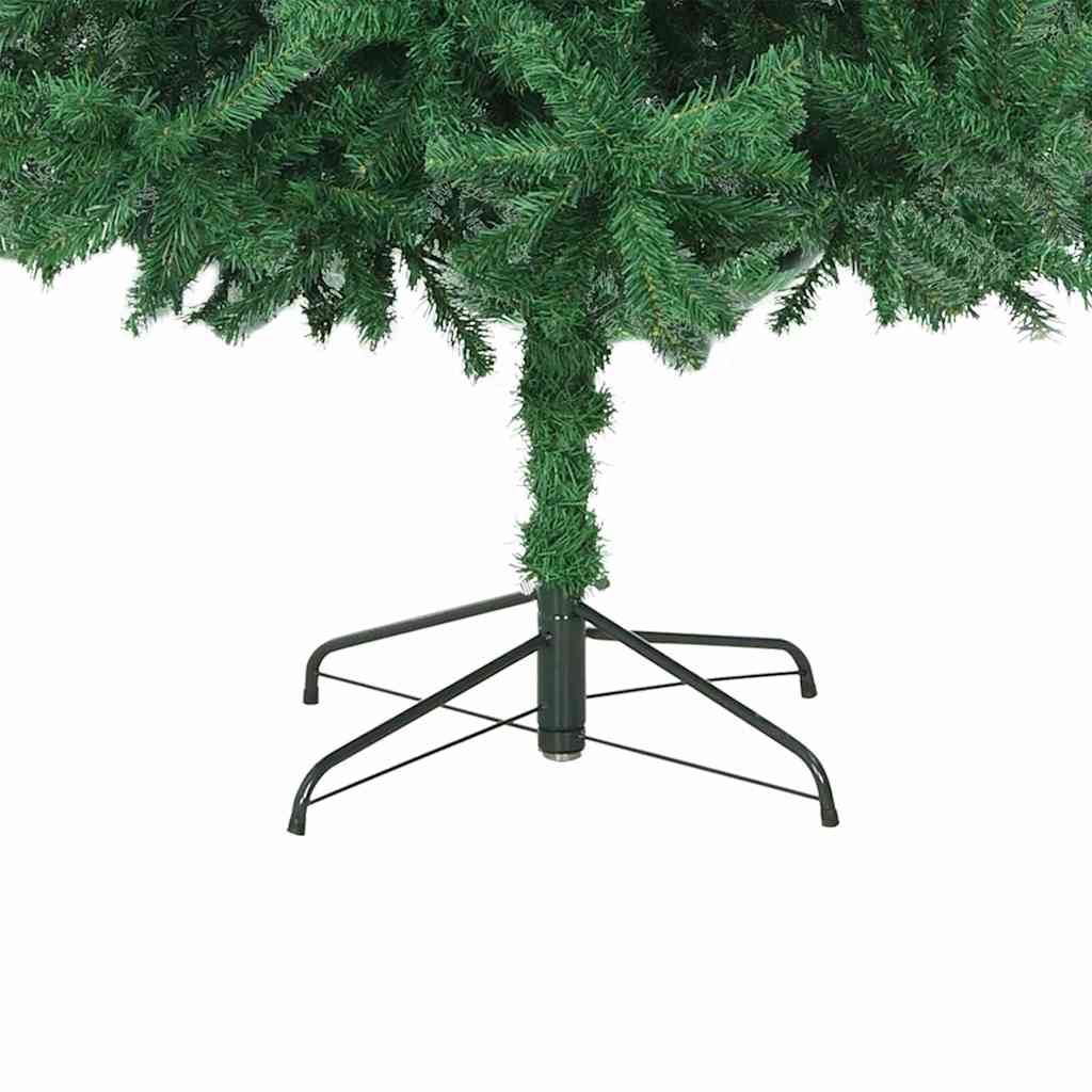 Kunstig juletre med 300 LED grønn 300 cm PVC og metall og plast