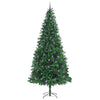 Kunstig juletre med 300 LED grønn 300 cm PVC og metall og plast