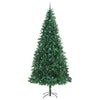 Kunstig juletre med 300 LED grønn 300 cm PVC og metall og plast