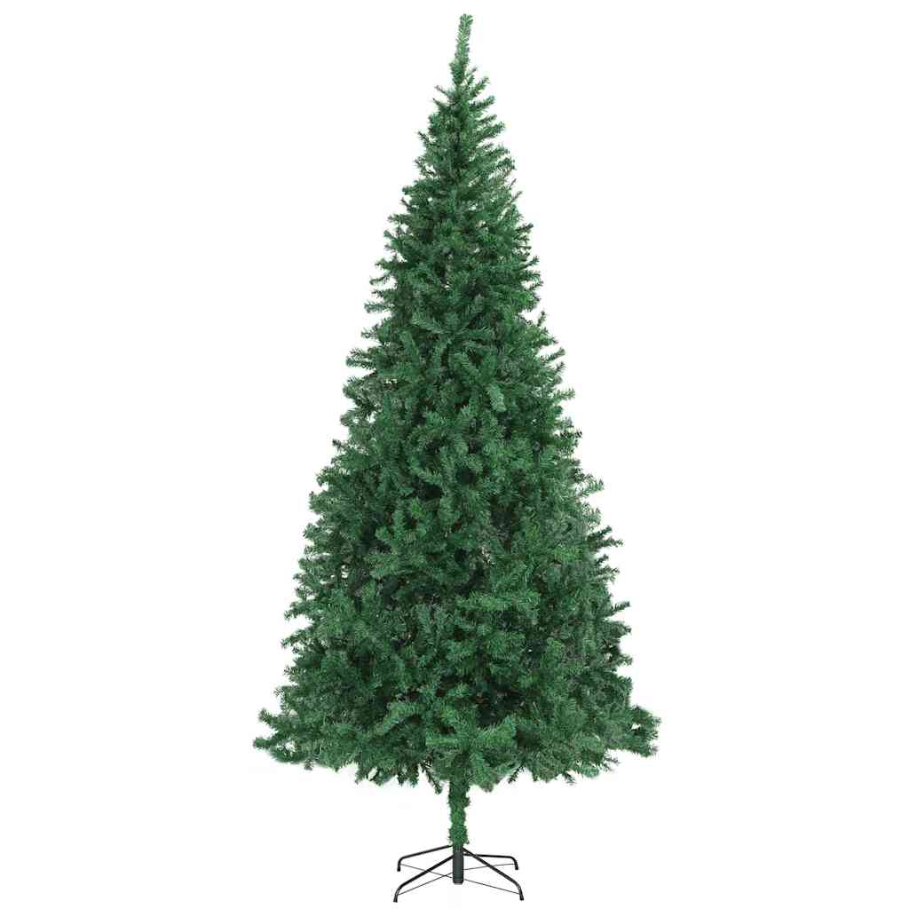 Kunstig juletre med 300 LED grønn 300 cm PVC og metall og plast