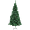 Kunstig juletre med 300 LED grønn 300 cm PVC og metall og plast