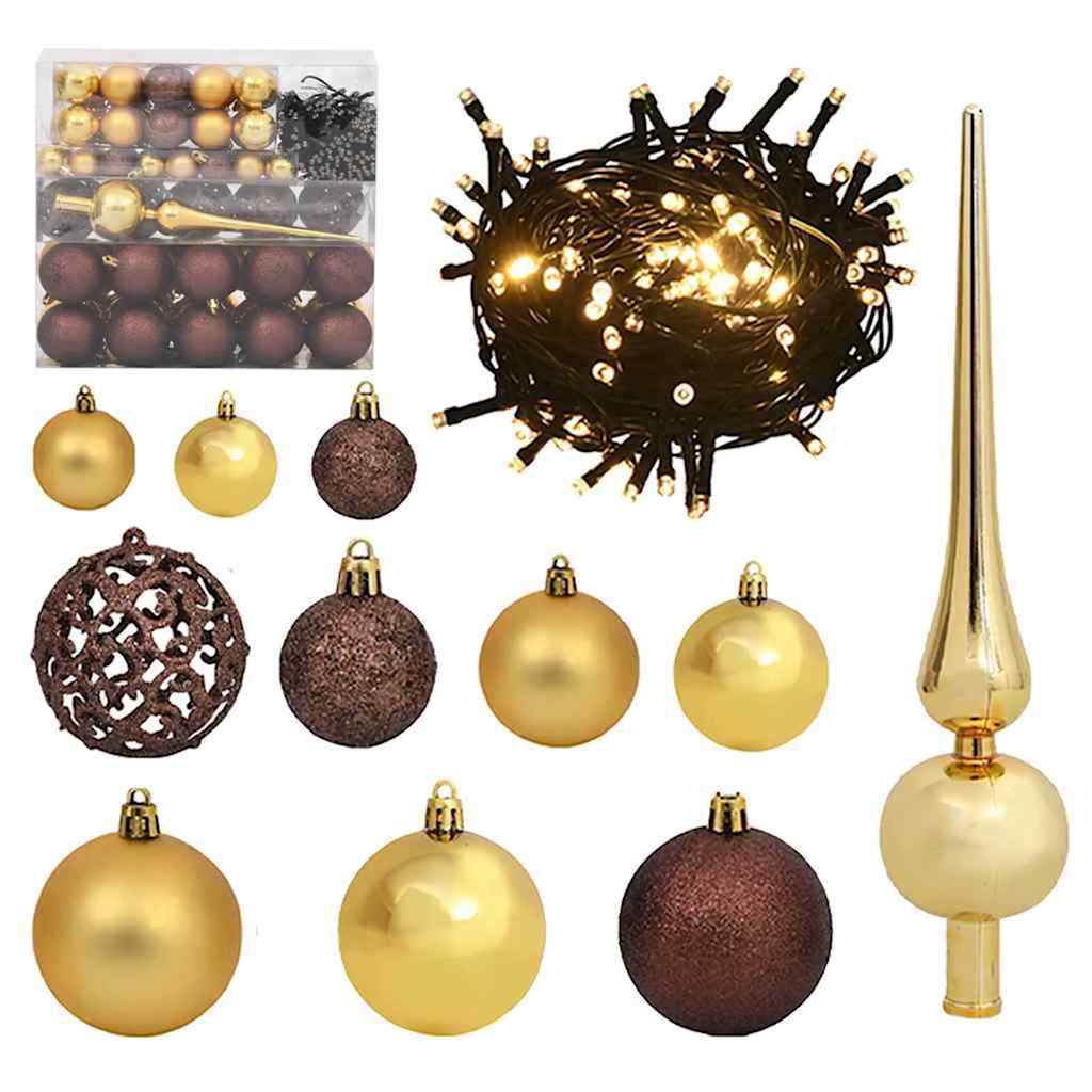 Slim juletre med 300 LED grønn 180 cm PVC og Massivt Furu tre