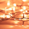 Slim juletre med 300 LED grønn 210 cm PVC og Massivt Furu tre