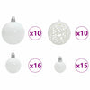 Slim juletre med 300 LED grønn 210 cm PVC og Massivt Furu tre