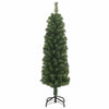 Kunstig juletre med 150 LED grønn 120 cm PVC og stål og plast