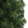 Kunstig juletre med 150 LED grønn 120 cm PVC og stål og plast