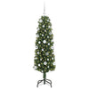 Kunstig juletre med 150 LED grønn 150 cm PVC og stål og plast