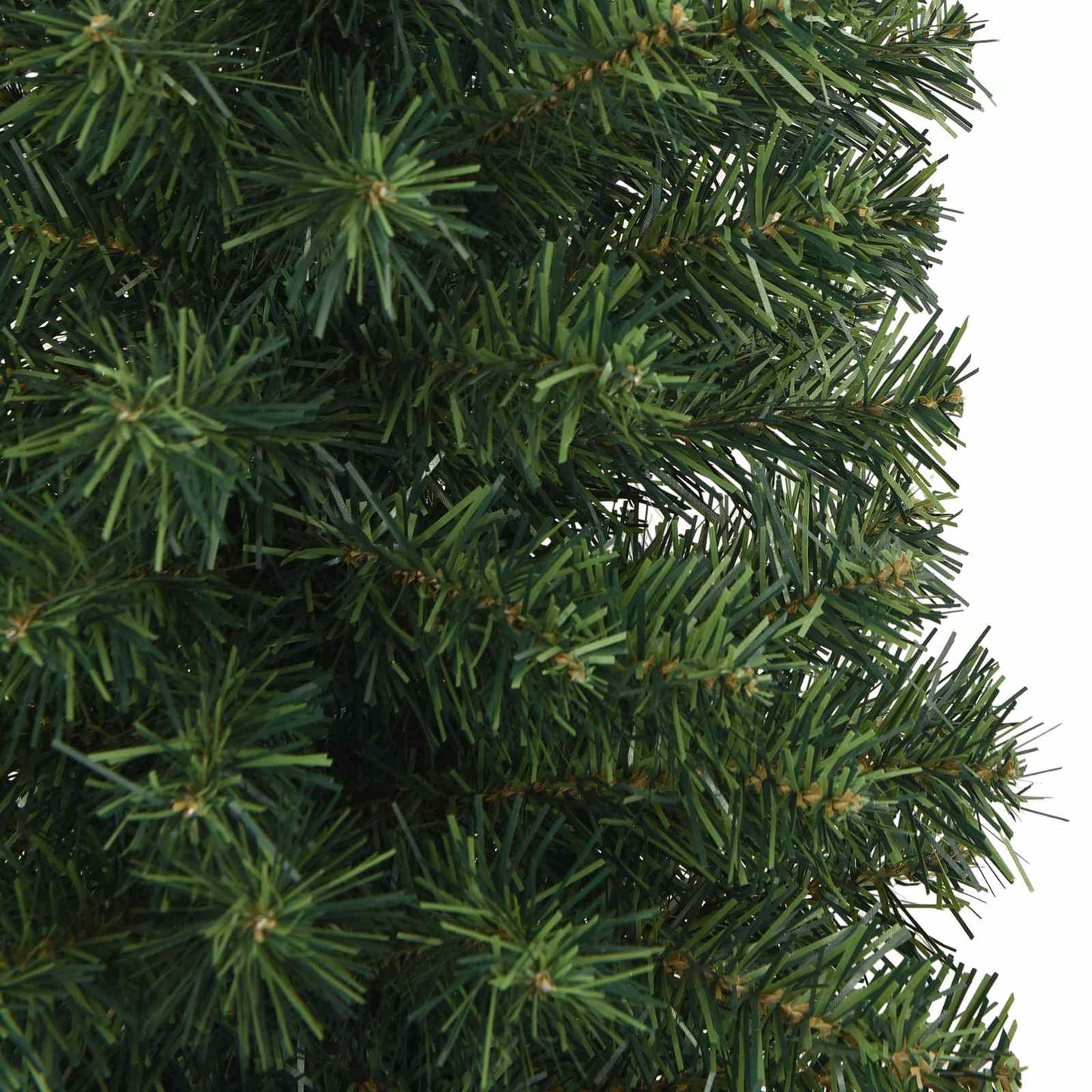 Kunstig juletre med 300 LED grønn 180 cm PVC og stål og plast