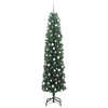 Kunstig juletre med 300 LED grønn 210 cm PVC og stål og plast