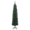 Kunstig juletre med 300 LED grønn 210 cm PVC og stål og plast