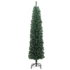 Kunstig juletre med 300 LED grønn 240 cm PVC og stål og plast