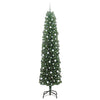 Kunstig juletre med 300 LED grønn 240 cm PVC og stål og plast