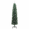 Kunstig juletre med 300 LED grønn 240 cm PVC og stål og plast
