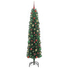 Kunstig juletre med 300 LED grønn 240 cm PVC og stål og plast