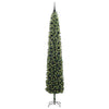 Kunstig juletre med 300 LED grønn 270 cm PVC og stål og plast