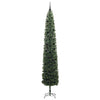 Kunstig juletre med 300 LED grønn 270 cm PVC og stål og plast
