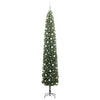 Kunstig juletre med 300 LED grønn 270 cm PVC og stål og plast