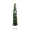 Kunstig juletre med 300 LED grønn 270 cm PVC og stål og plast